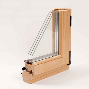 Окна для парной из лиственницы