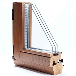 Окна для парной из дуба