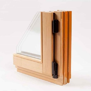 Окна для парной из лиственницы