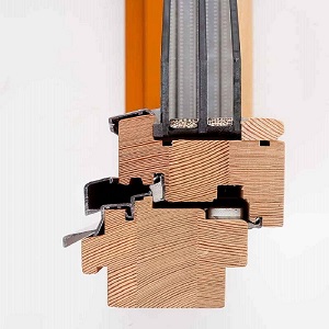 Окна для парной из лиственницы