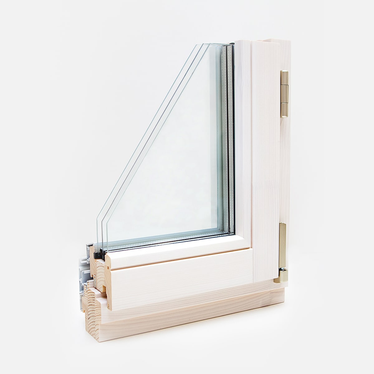 Деревянно-алюминиевое окно. Фото 1