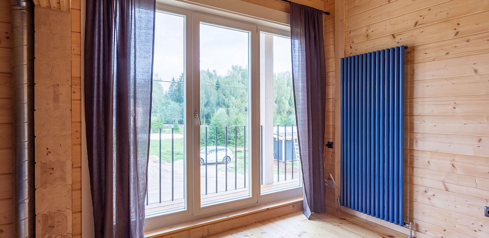 Дмитров. Установка деревянных окон и дверей, полная отделка в цвет изделий.