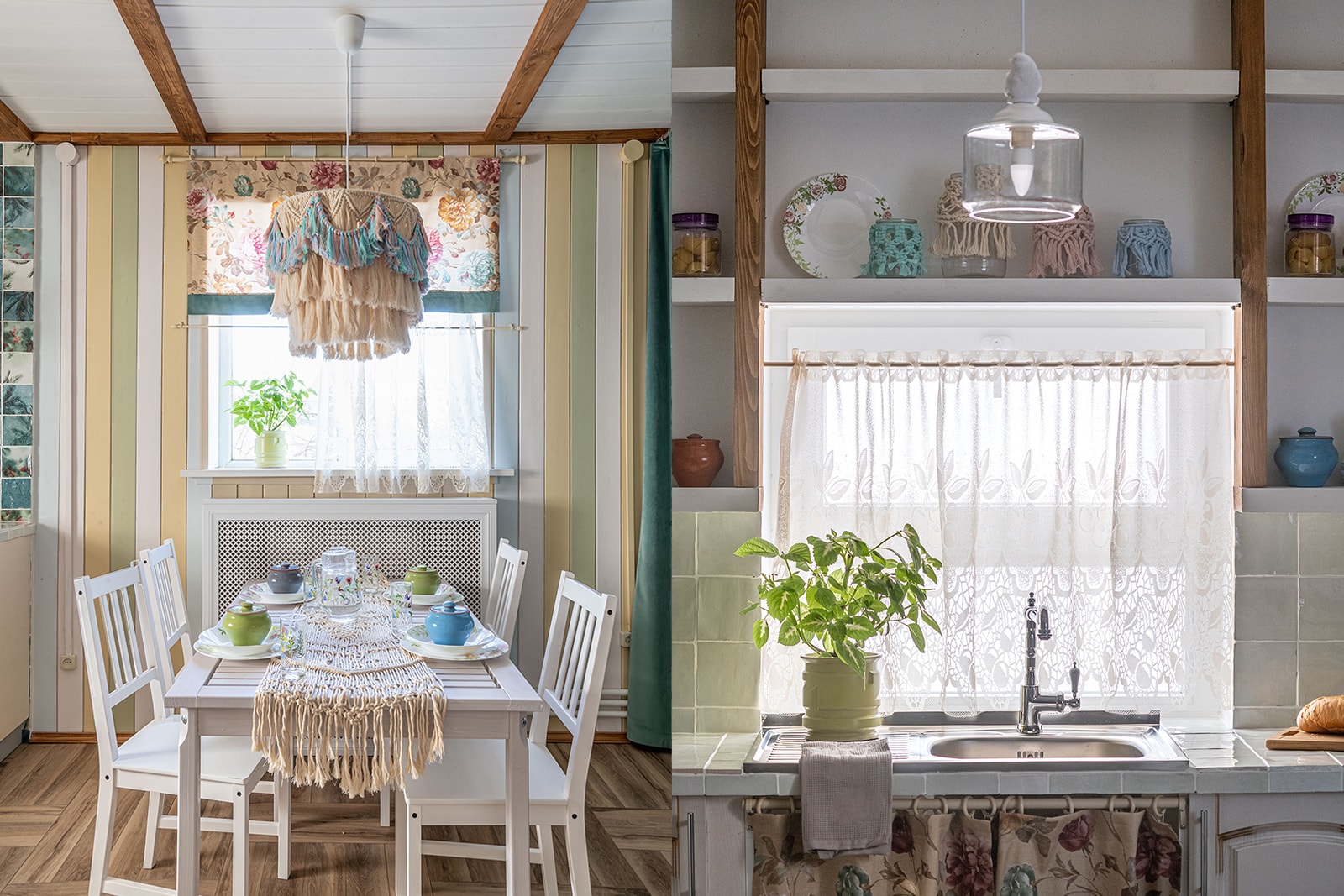 Установка евроокна из сосны с фрамужной створкой в стиле Прованс для программы «Фазенда» на телеканале «Мир».