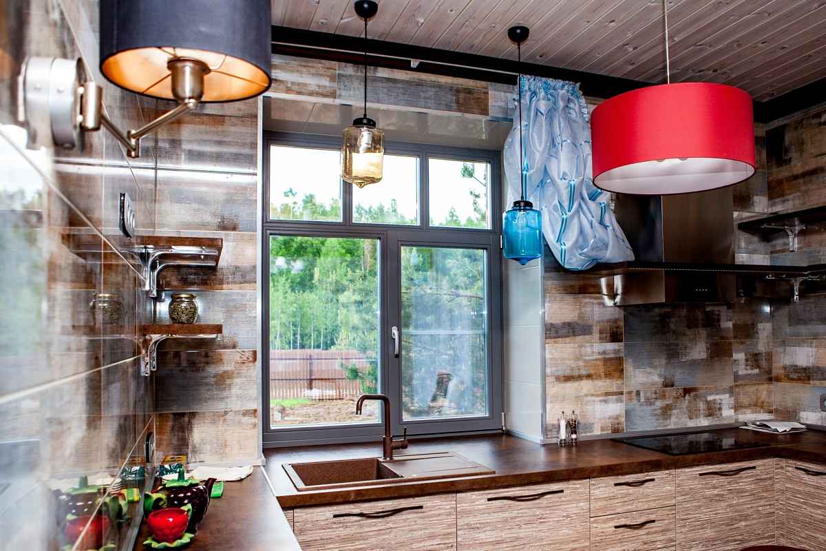 Окна из дерева в коттедже д. Лухтоново. Фото 1