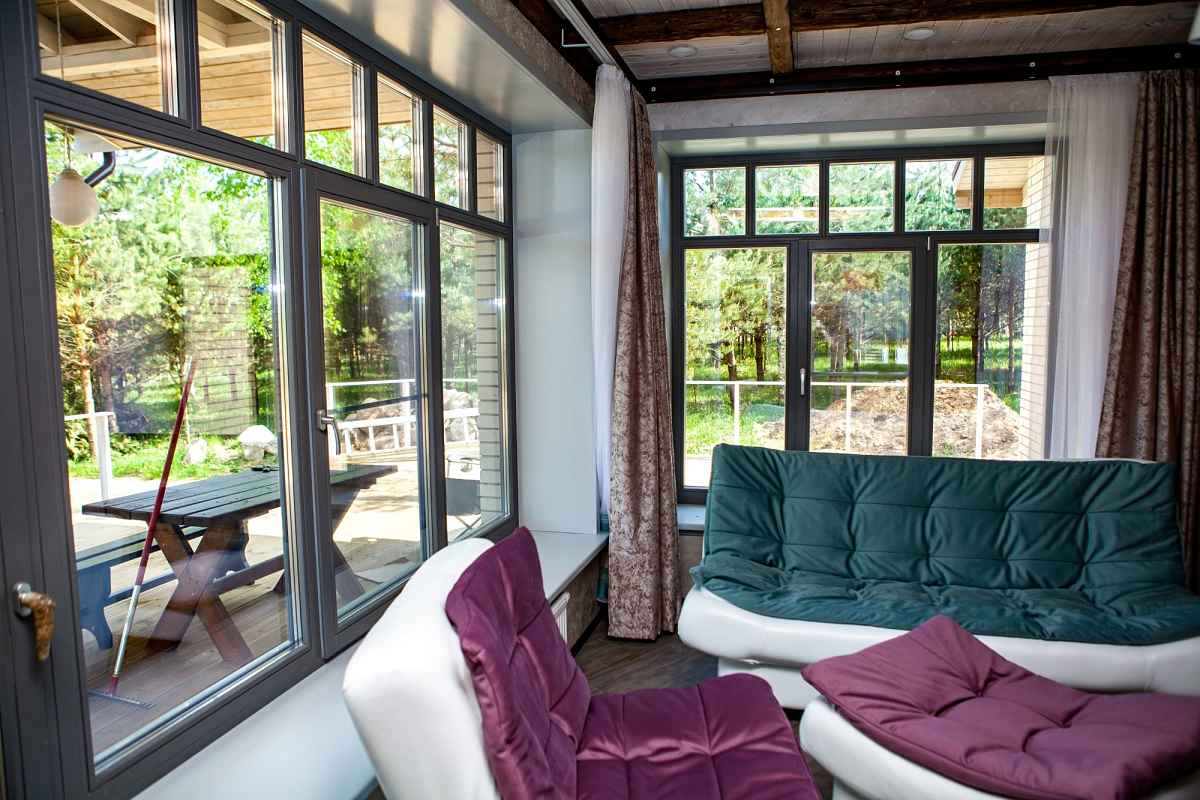 Окна из дерева в коттедже д. Лухтоново. Фото 3